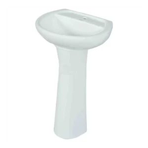 INNOVA GS-5404 wash basin with pedestal front view