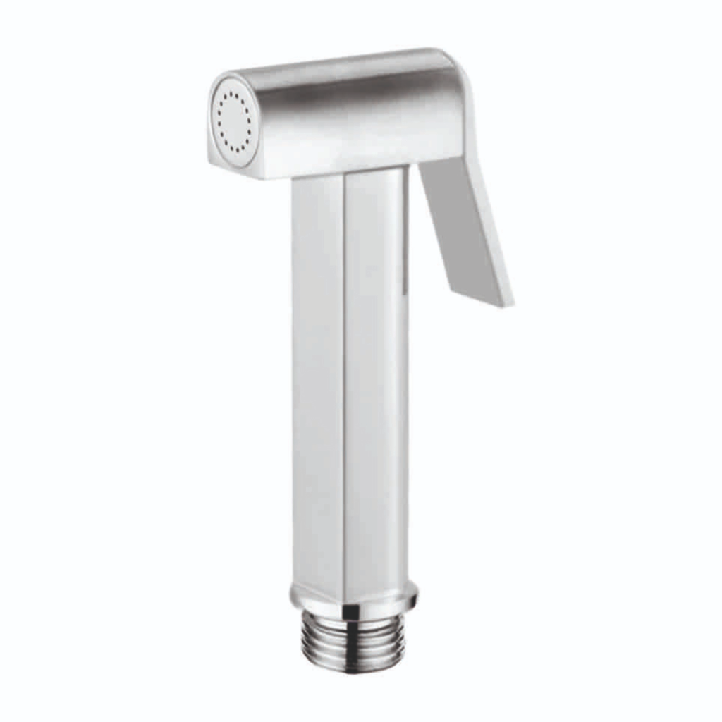 Durable health faucet set with ergonomic gun for toilet hygiene