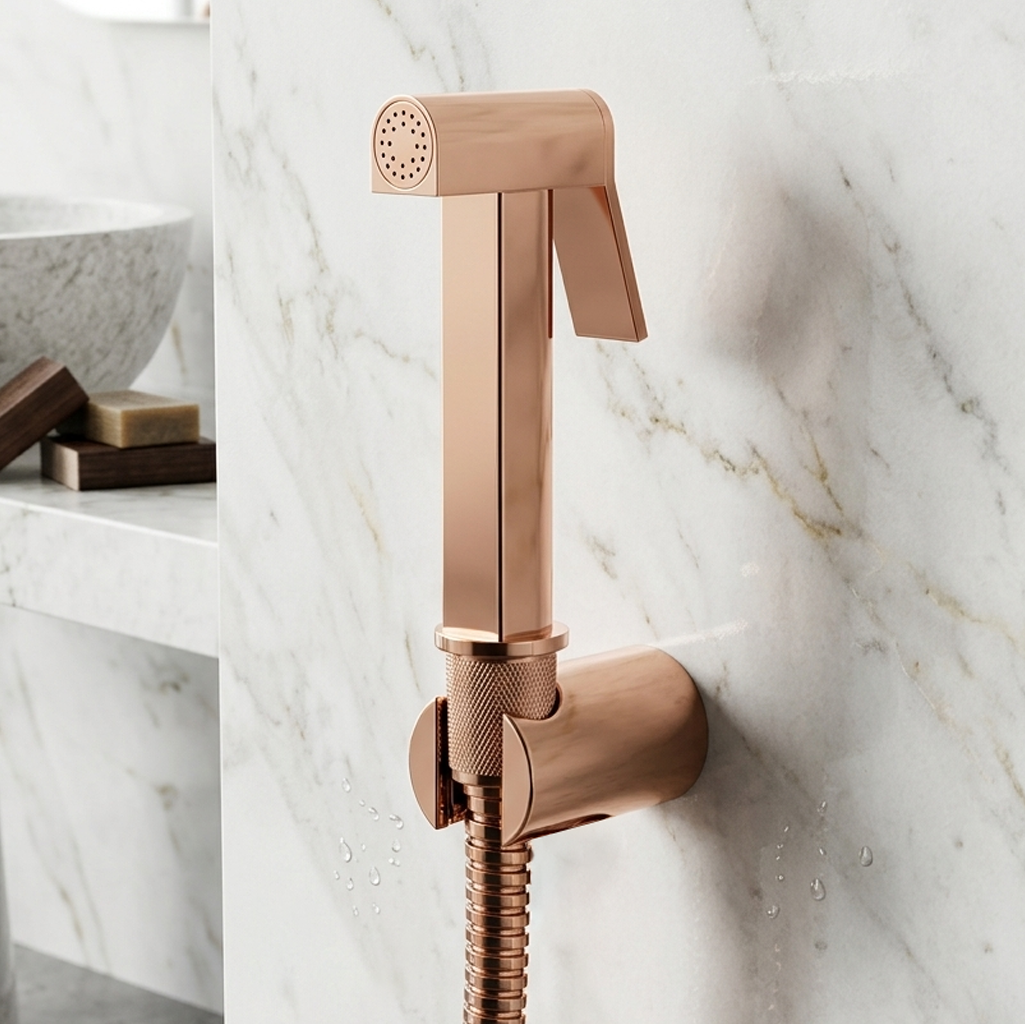 Health Faucet with 1 mtr. Rose Gold CP