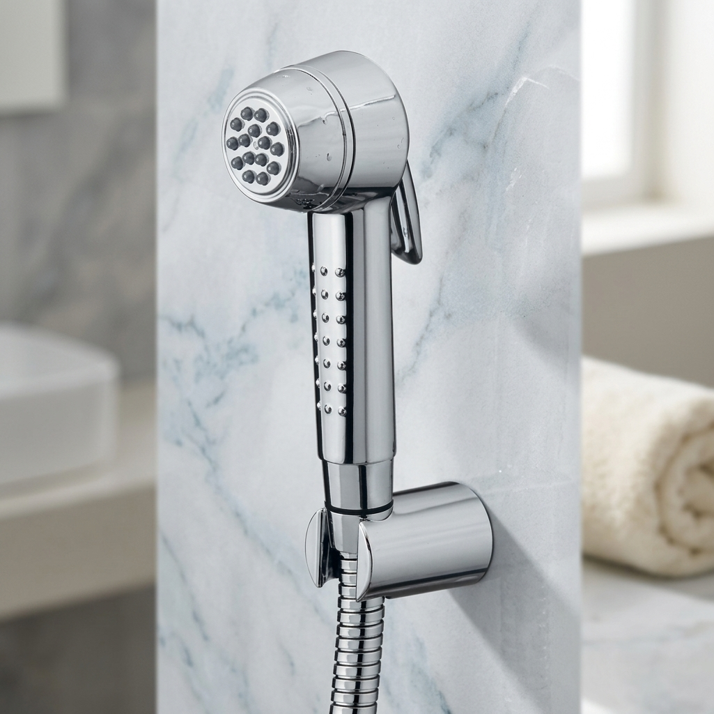 Health Faucet with 1 mtr. CP Flexible Hose