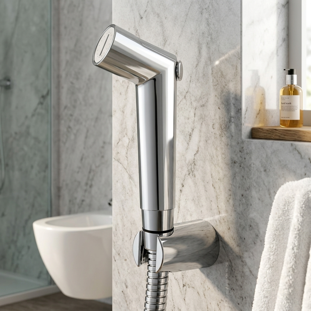 Health Faucet with 1 mtr. CP Flexible Hose