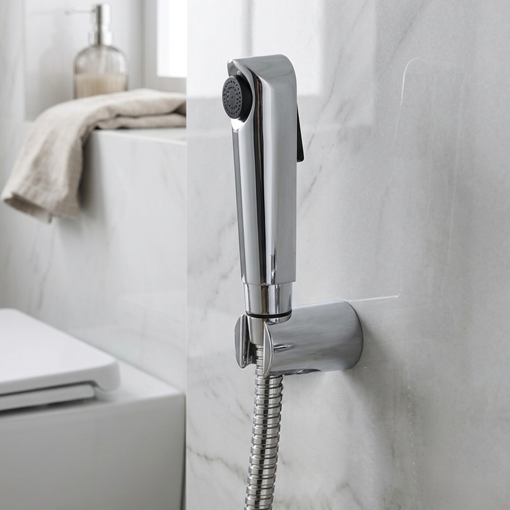Health Faucet with 1 mtr. CP Flexible Hose