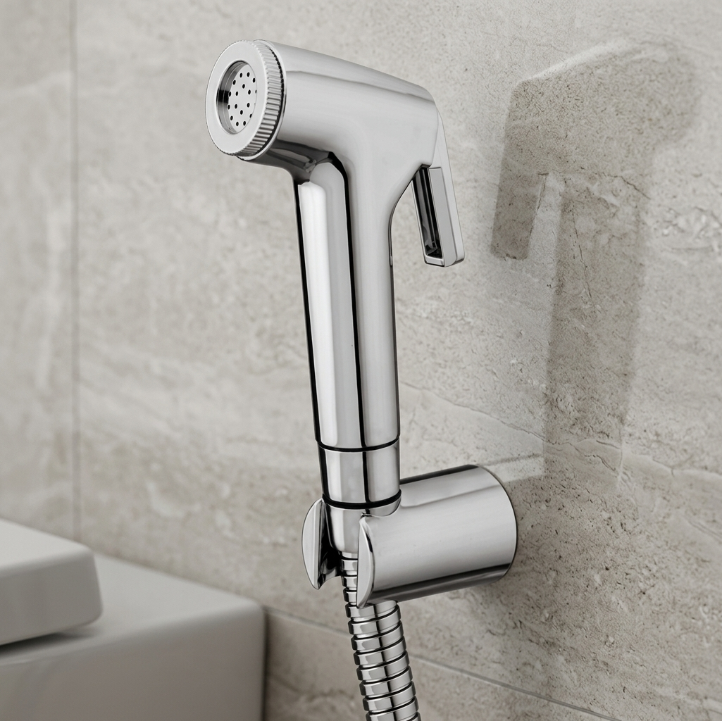 Health Faucet with 1 mtr. CP Flexible Hose
