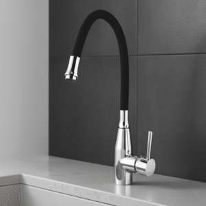 FLEXI Single Lever Mixer for Kitchen Sink with Flexible Spout - KF 7161