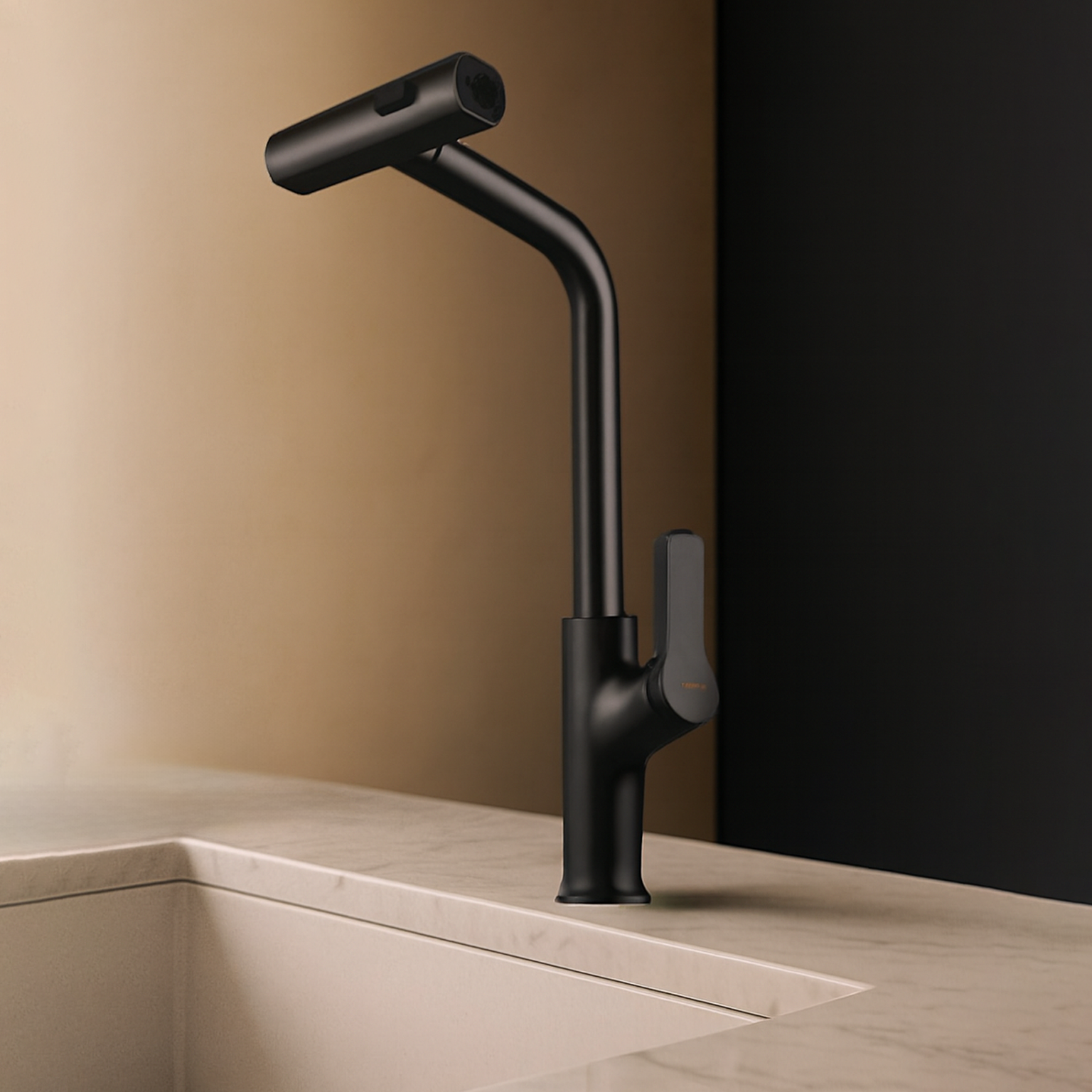 Single Lever Mixer for Kitchen Sink with Pull out Spout - KF-7167 (G.M.)