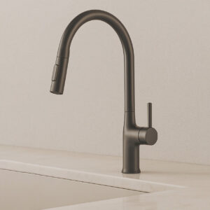 Single Lever Mixer for Kitchen Sink with Pull out Spout - KF-7168 (G.M.)