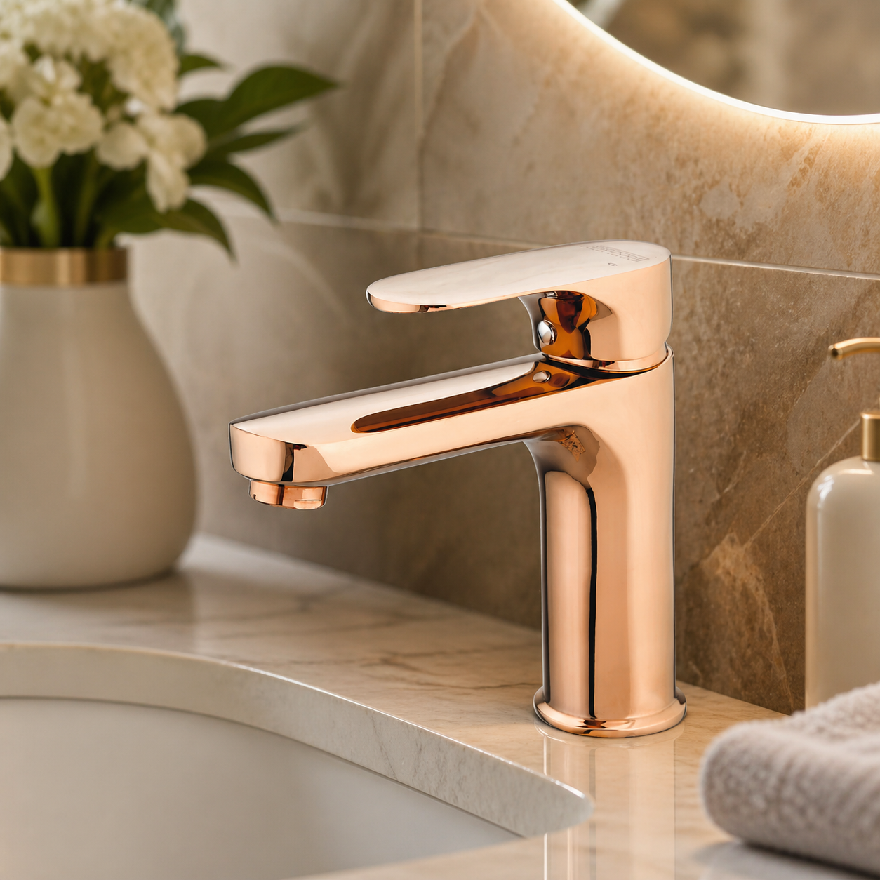 Single Liver Basin Mixer