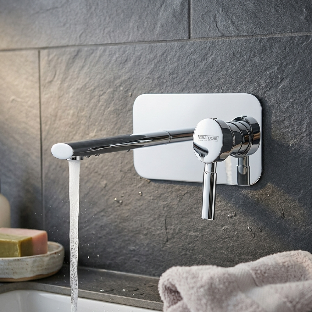 Single function Basin Tap Wall Mounted