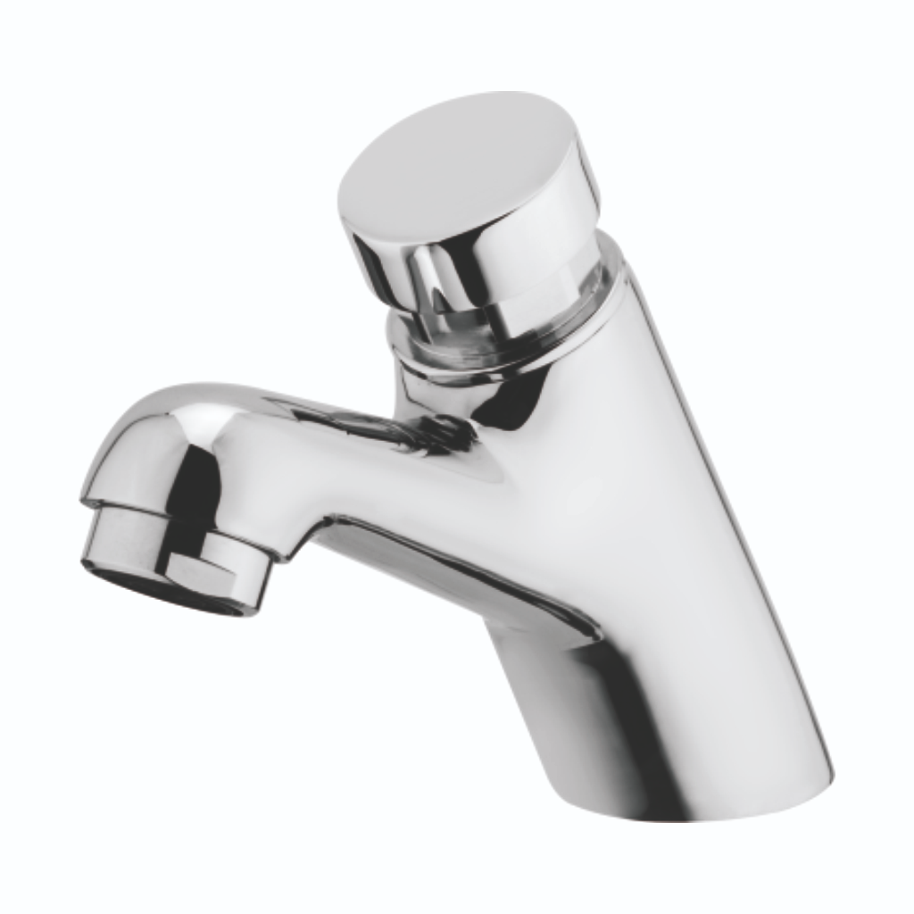 Grafdoer pressmatic tap with auto closing system for bathrooms