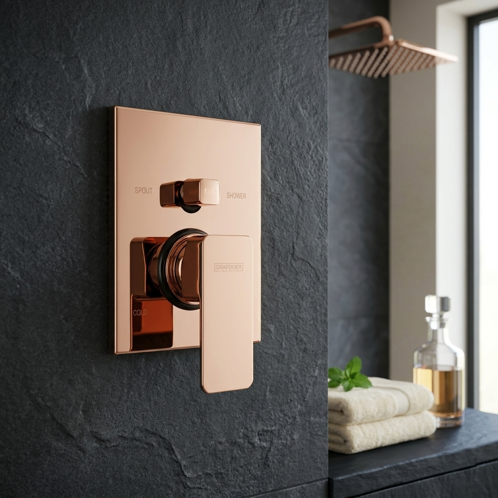 Single Lever Concealed Mixer & Diverter
