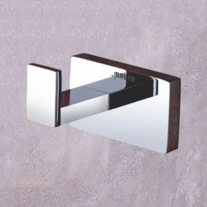 Quadra round robe hook for wall in chrome finish – durable and stylish bathroom accessory at the best price.
