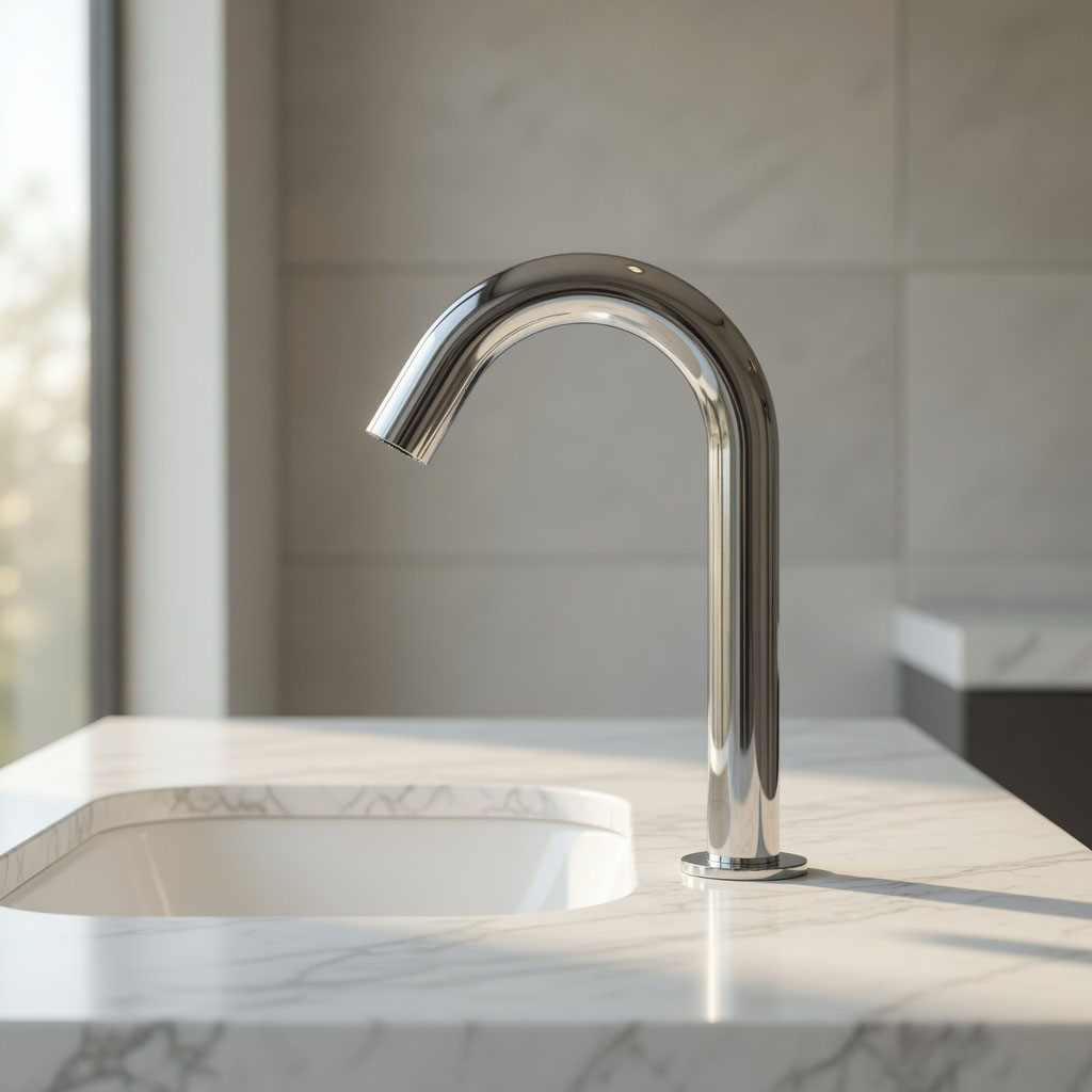 Mouth Sensor Base Mounted Faucet