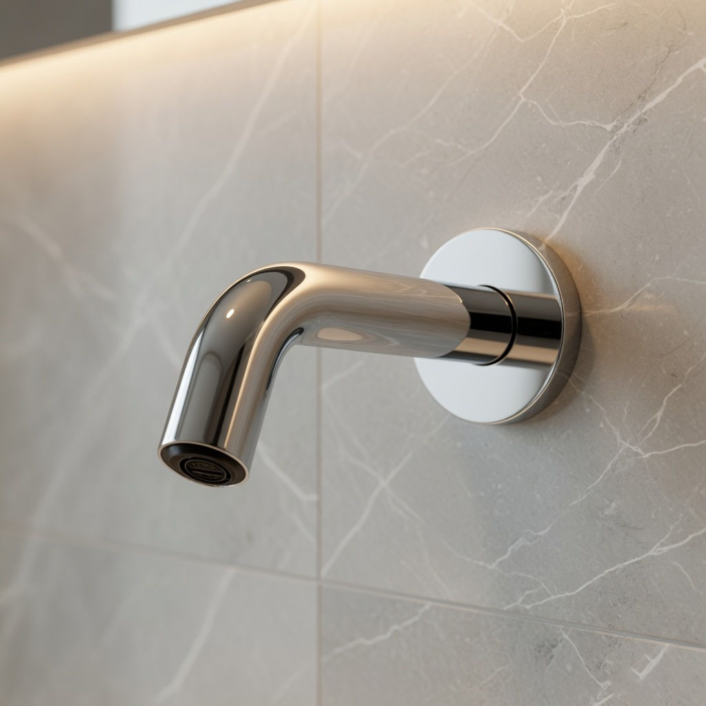 Mouth Sensor Wall Mounted Faucet