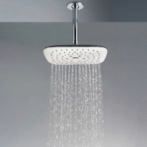 Rain Shower Multi Flow 10” (200mm) with Rubbit Cleaning System ABS