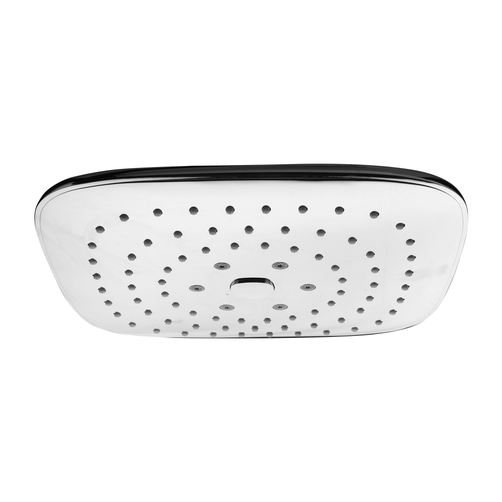 Square Rain Shower Multi Flow 10 inch with Rubbit Cleaning System ABS – modern bathroom luxury by Grafdoer