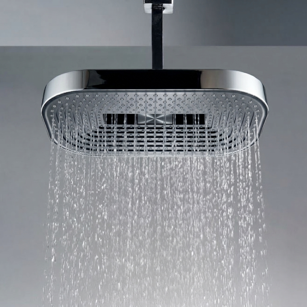 Rectangular Rain Shower 12"x8"