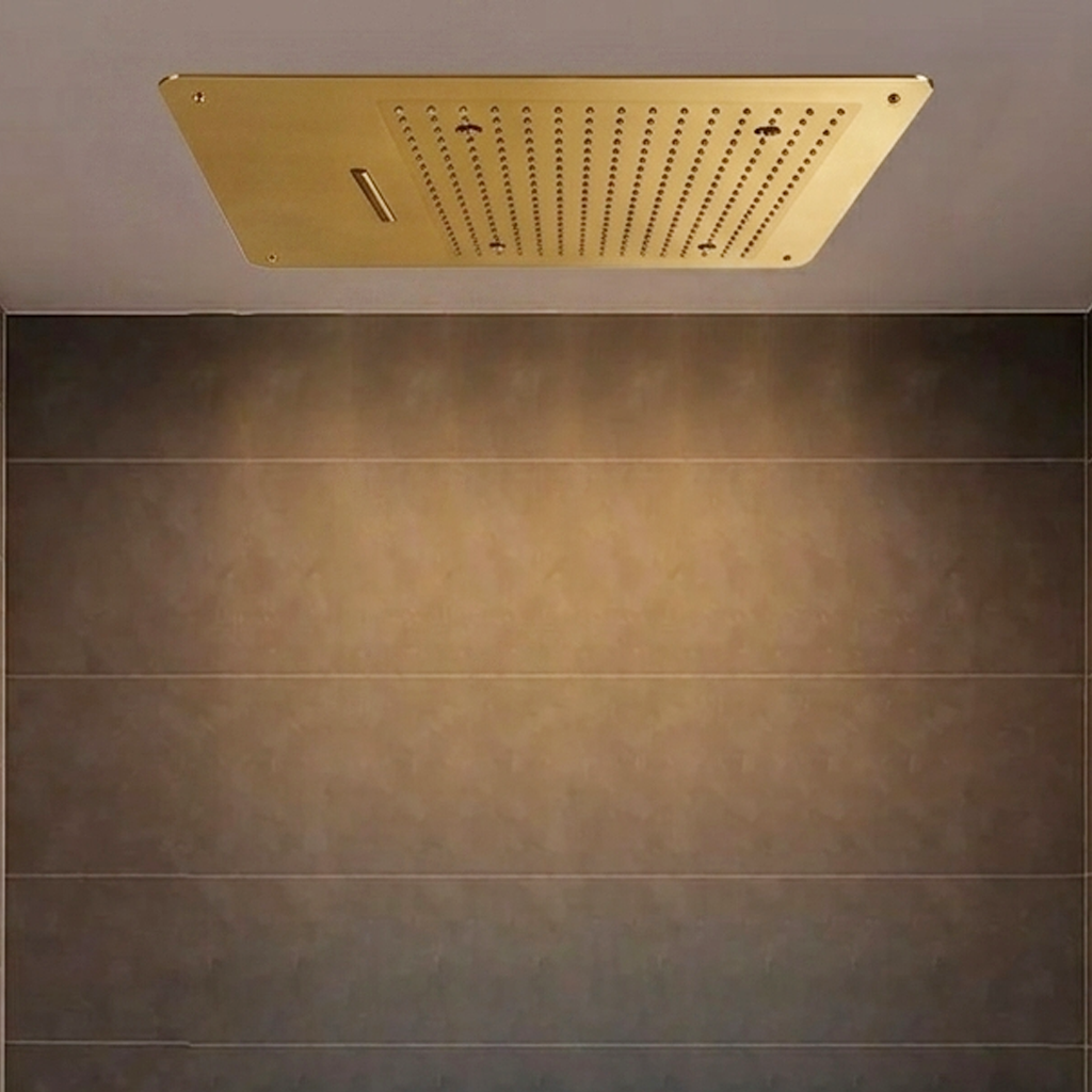 SO 48303 GOLD - MULTI FUNCTION CEILING SHOWER (Rain+Mist+Waterfall)