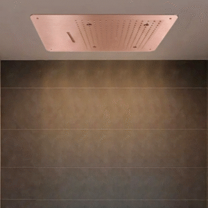 SO 48303 ROSE GOLD - MULTI FUNCTION CEILING SHOWER (Rain+Mist+Waterfall)