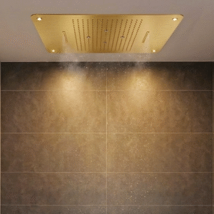 SO 58503 GOLD - MULTI FUNCTION CEILING SHOWER (Rain+Mist+Waterfall)