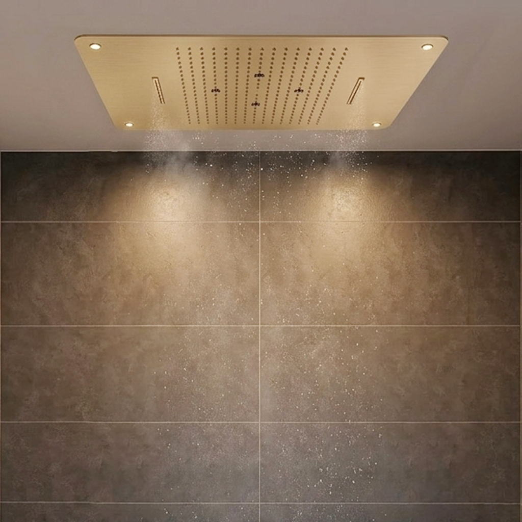 SO 58503 ROSE GOLD - MULTI FUNCTION CEILING SHOWER (Rain+Mist+Waterfall)