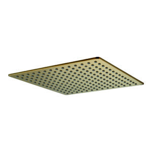 Rain Shower 8”x8” (200mm) with Rubbit Cleaning System Brass