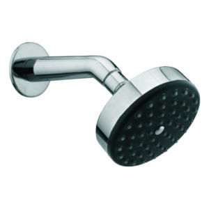 Single Flow OHS with Brass Pipe Arm & Wall Flange