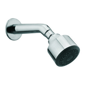 Single Flow OHS with Brass Pipe Arm & Wall Flange
