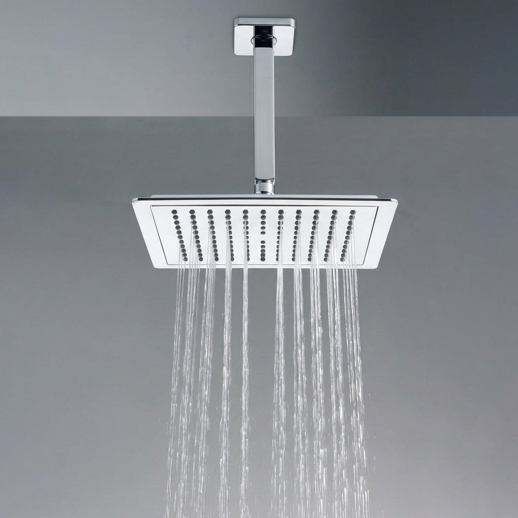 Rain Shower 9”x9” (225mm) with Rubbit Cleaning System ABS