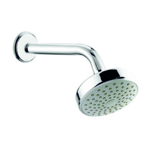 Large overhead shower head alternative with strong brass fittings