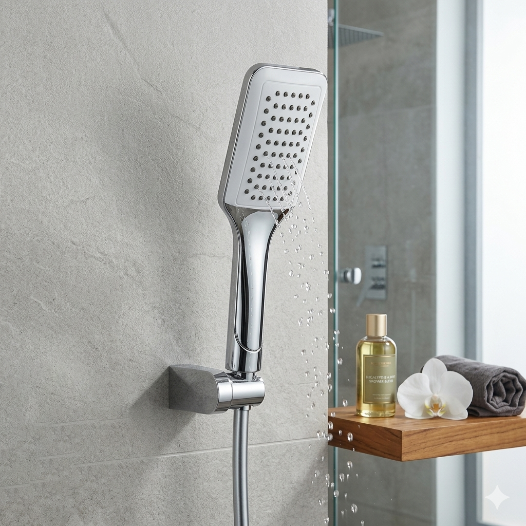 Single Flow Hand Shower with 1.5 Mtr. SS