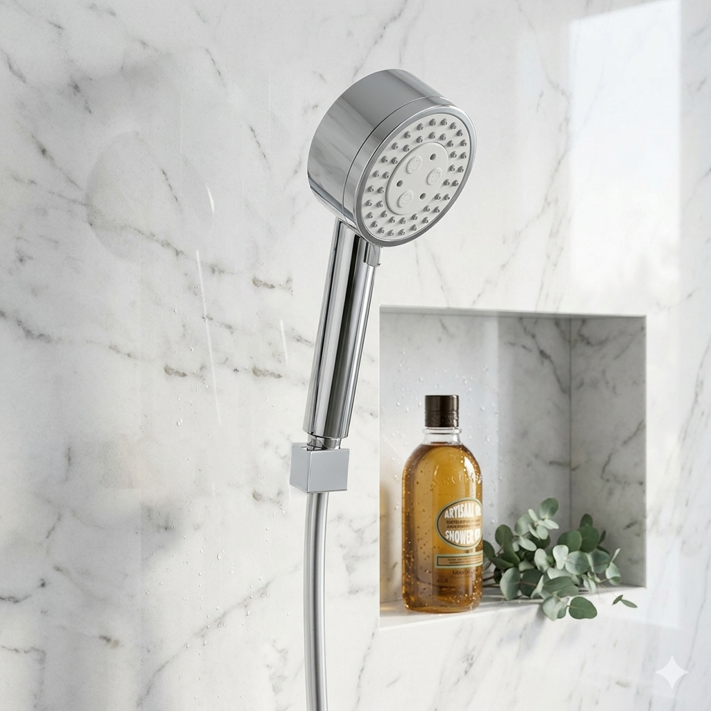Multi Flow Hand Shower with 1.5 Mtr. SS