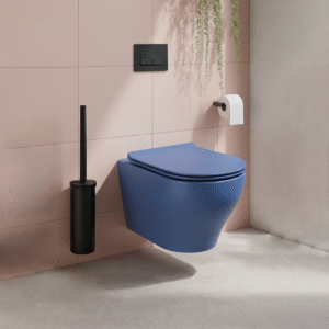 OVIO-GS-1225 R Azure Blue Matte Wall Hung Closet