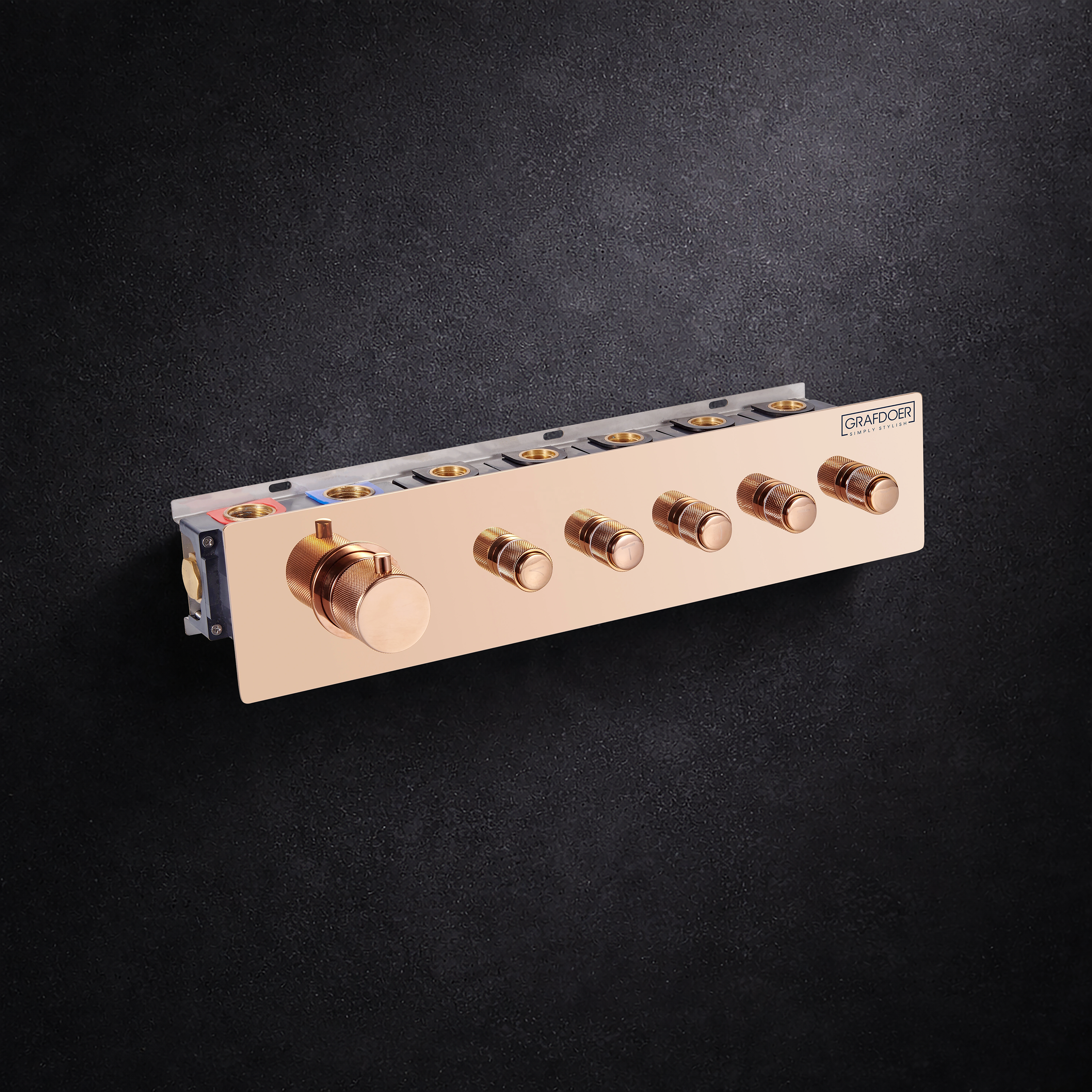 Fluence Thermo 5 RG - Push button diverter