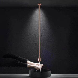 Skyler Ceiling Faucet Rose Gold