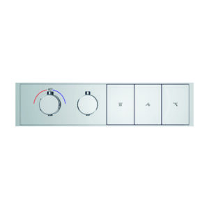 Clyra Thermo 3 B switch button thermostatic 3 way diverter by grafdoer