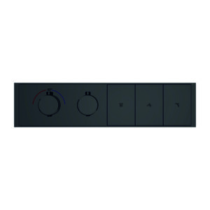 Clyra Thermo 3 B switch button thermostatic 3 way diverter by grafdoer