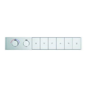 Clyra Thermo 6 switch button 6 way temperature control bathroom diverter premium design