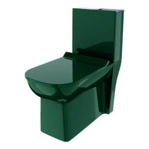 ETERNA-GS-1141 (Rimless) Forest Green One Piece Closet
