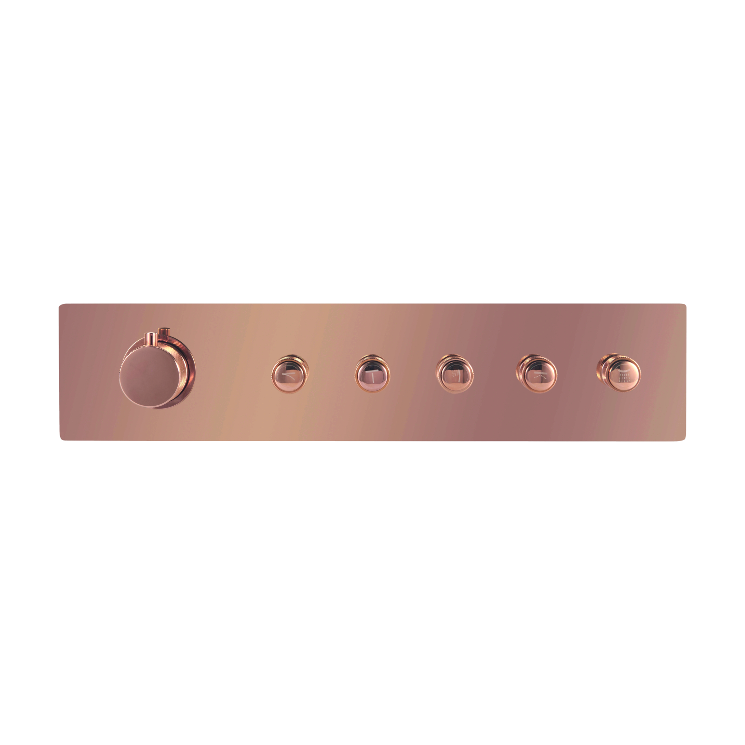 Clyra Thermo 5 RG switch button 5 way multi function rainfall and mist waterfall flow control diverter