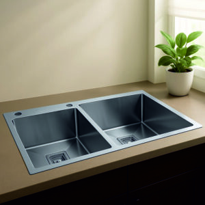 SDB 32189 TH Double Bowl Sink