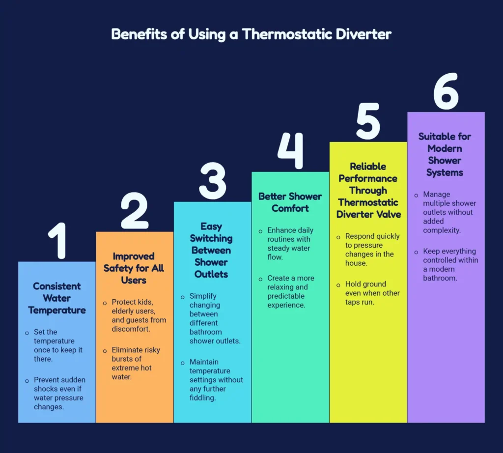 Benefits of Using a Thermostatic Diverter