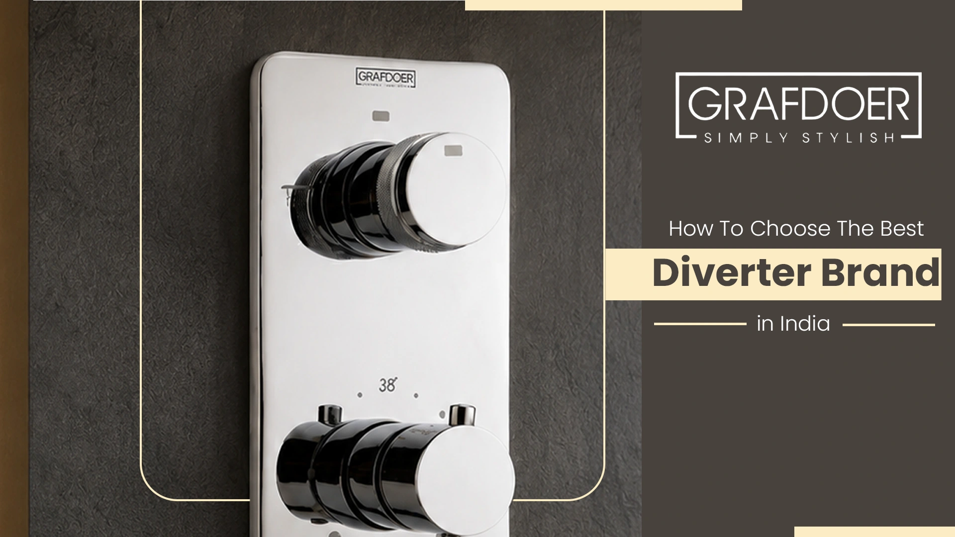 How to Choose the Best Diverter Brand in India for Your Bathroom